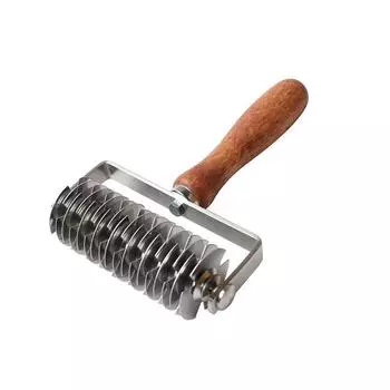 Роликовый резак для теста, нержавеющий ролик, дырокол для печенья, пирогов, украшение для выпечки, кухонный инструмент для выпечки hole punch