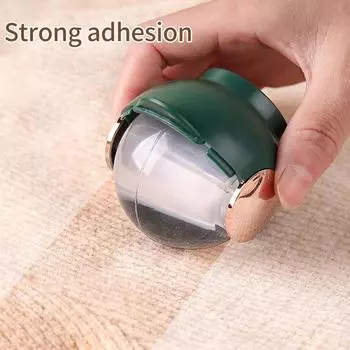 Роликовый ролик для удаления катышков, многоразовый, одежда, пыль, домашние животные, чистящие средства, моющийся, липкий роликовый шарик, портативный, кошачья шерсть зелёный