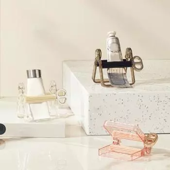 Роликовый соковыжималка для зубной пасты с вращающейся ручкой, держатель для сиденья для зубной пасты для ванной комнаты, подставка-органайзер, столешница, экструдер для тюбиков, дозатор, инструмент для выдавливания белый