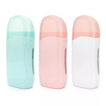 Роликовый воск для депиляции, эпилятор для волос на лице и теле, воск с подогревом волос, ручной очиститель для депиляции, портативная машина для удаления волос