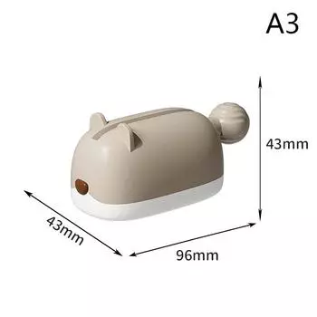 Роликовый выдавливатель зубной пасты, роликовый выдавливатель зубной пасты, дозатор, инструмент для выдавливания зубной пасты, простой и практичный держатель зажимов для зубной пасты кофейный