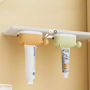 Роликовый выдавливатель зубной пасты, роликовый выдавливатель зубной пасты, дозатор, инструмент для выдавливания зубной пасты, простой и практичный держатель зажимов для зубной пасты