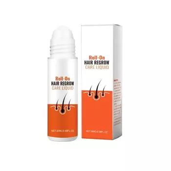 Roll-On Hair Serum Новое Roll-on Hair Care Oil Roll-On Hair Serum для мужчин и женщин Безопасно и просто в использовании 20 мл One Size