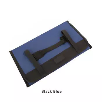 Roll Up Tool Bag Multifunction Large Hardware Pouch for Black yellow чёрный