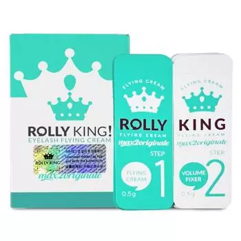 Rollicking Eyelash Flying Cream Агент 1 + Агент 2 10 шт, 10 г, 1 набор