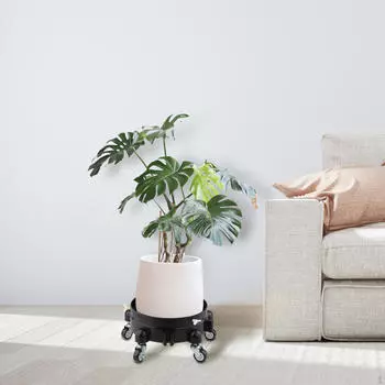 Rolling Bucket Dolly Planter Mover Professional Car Wash Pail Stand for