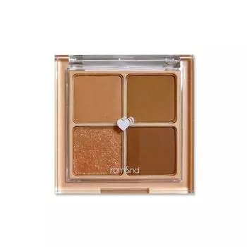 Rom&Better Than Eyes 6.5g oil paper shadow, soft shading effect, 3 pearlless, 1 glitter, W01 dried lavender