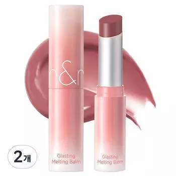 Rom&Glasting Melting Balm, 2 упаковки, 12 Veiled Rose, 3,5 г