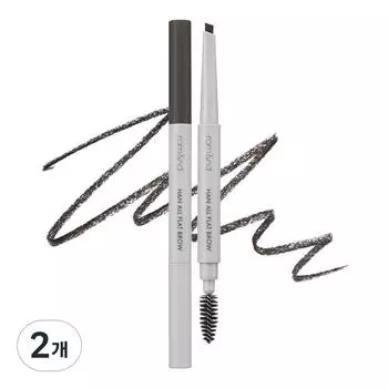 Rom& Hanall Flat Brow, c1 классический серый, 2 шт.