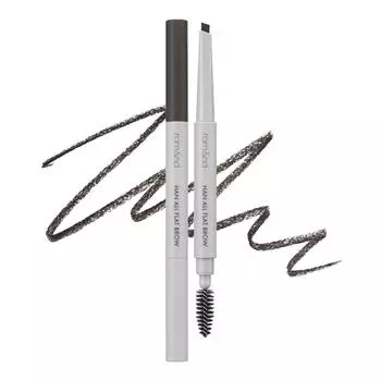Rom& Hanall Flat Brow, c1 классический серый, 1 шт.