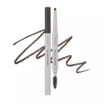 Rom&Hanall Flat Eyebrow Auto Pencil 0,17 г, w1 нежно-коричневый, 1 шт.
