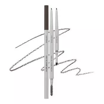 ROM & Hanol Sharp Eyebrow Auto Pencil, W1 Gentle Brown, 1 популярная корейская косметика