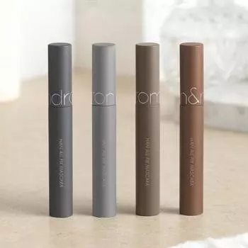 Rom&nd HAN ALL FIX MASCARA, Стойкая, Макияж, Корейская косметика, Kbeauty, пробник L01 LONG BLACK