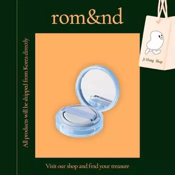 rom&nd Подушка Bare Water 20 г (5 вариантов) BB-крем Fact Base Увлажняющая глянцевая крышка Клейкая матовая кожа Blotty