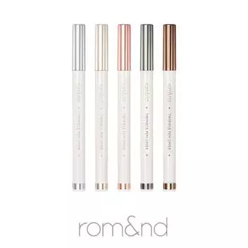 rom&nd Twinkle Pen Liner 5 цветов, 0,5 г (11 вариантов) 01 Silver Flake