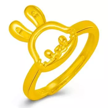 Роман Мягкое кольцо Мэн Милая девочка с маленьким кроликом Вьетнамский песок Джин Свежий и милый 2023