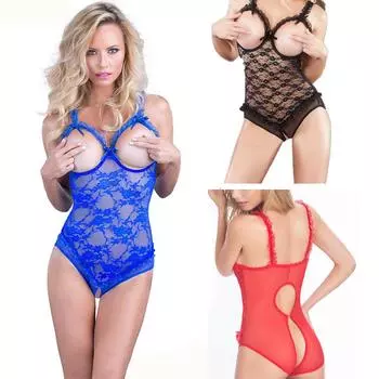 Роман полое ночное белье кружево сексуальное женское стринги нижнее белье стринги женское белье Babydoll S