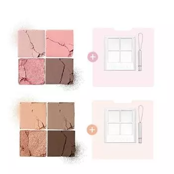 ROMAND Slide In Single с чехлом и брелоком-кисточкой, специальный набор из 6 предметов Warm Chak