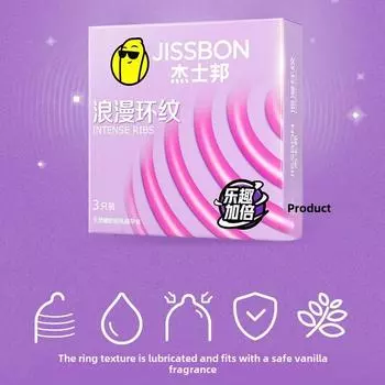 Романтическое кольцо презерватив окружающий размерный презерватив взрослый эротический контроль рождаемости секс-товары Pack of