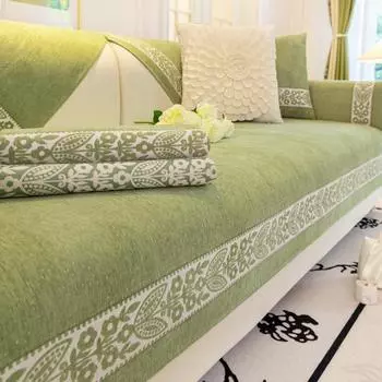 Романтическая диванная подушка из синели, четырехсезонный универсальный нескользящий кожаный чехол для дивана, новый чехол для подушки, тканевое полотенце 70*70cm