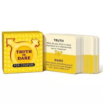Романтическая карточная игра «Правда или действие», для влюбленных пар, настольная игра, пьяные пары, карточная игра на выпивку, рождественский подарок на День благодарения