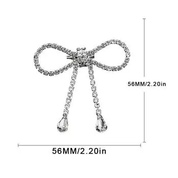 Романтическая милая брошь с бантом, жемчужная кисточка, пряжка, кардиган, пальто, свитер, броши, свадебные аксессуары