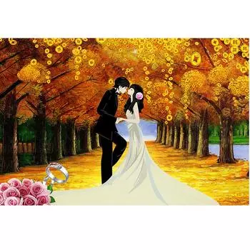 Романтическая свадьба фотопазл для взрослых 1000 штук деревянные пазлы детские развивающие игрушки 1set