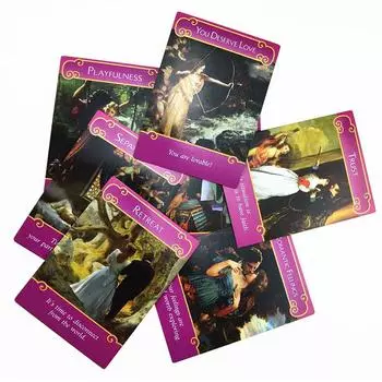 Романтические ангелы Оракул Карты Таро Читать Судьба Настольная игра Oracle Deck Games