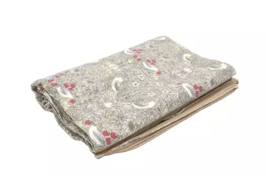 Романтический пододеяльник Kosugi односпальный длинный x легкий Тип Albert William Morris Pattern Теплый ворсовый чехол Сделано в Японии Бежевый (150 210см) Виктория и Альберт (Виктория бежевый