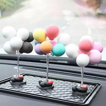 Романтический воздушный шар, украшение интерьера автомобиля, приборная панель автомобиля, украшение стола, подарок разноцветный