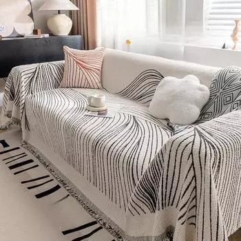 Романтическое французское высококачественное полотенце для дивана на осень и зиму, утолщенное нескользящее покрывало для дивана, теплое одеяло, подушка 180*130cm