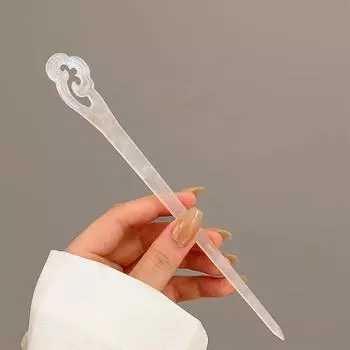 Романтичная лунная звезда-палочка для волос в виде металлической ветки, заколка для волос в китайском стиле, аксессуары для волос для девочек, украшения для волос