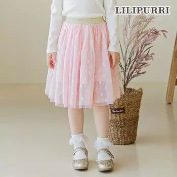 Романтичная юбка Lilypooh розовая Pink/110