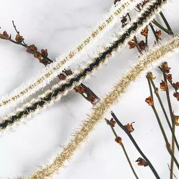 Романтичный и уютный маленький ароматный стиль новогодний рождественский пакет украшения золотой лук красная лента красочная лента бант заколка головной убор своими руками лента 1.2cm*5 yards