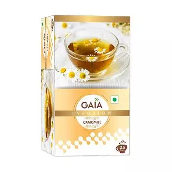 Ромашковый чай (25 пак, 2 г), Infusion Camomile, Gaia