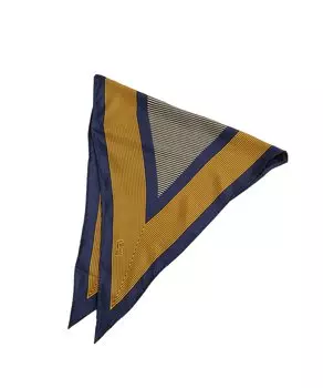 ROMBETTO Custom Silk Twill Vintage Deformed Scarf F Pattern 2 fratelli luigi [Nano Universe]