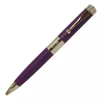 Romeo Ballpoint Pen Genuine Leather No.3 (Royal Purple)