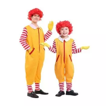 Рональд Макдональд Забавные Косплей Костюмы Костюм Хэллоуин Рождественский Подарок Наряд 160cm/62.99in