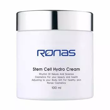 Ronas Stem Cell Hydro Cream 100 мл, Антивозрастной, Укрепляющий, Увлажняющий, Корейская косметика, Kbeauty, образец