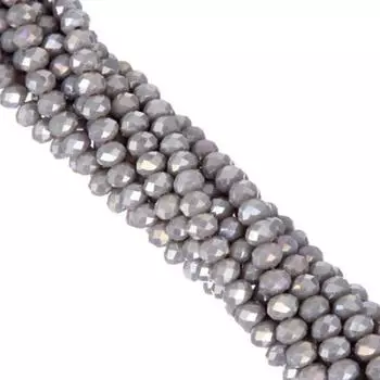 Rondelle граненый 6 мм 100 шт., браслет «сделай сам», ожерелье, стеклянный кристалл для изготовления ювелирных изделий, сделай сам, натуральная прокладка, свободные бусины