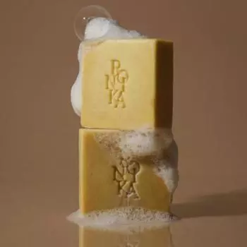 Ronica Iris Mildly Acidic Solid Shampoo Bar 100g, 1 piece