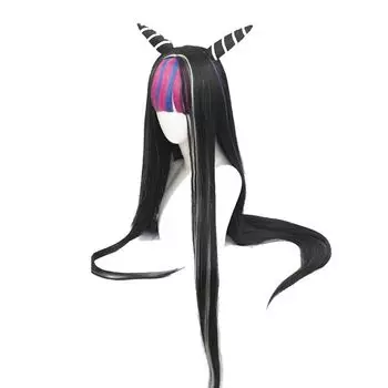Ronpa Danganronpa Dangan Ibuki Mioda Cosplay Costume Uniform Wig Skirt Set Dress Wig Only,100cm/39.37in