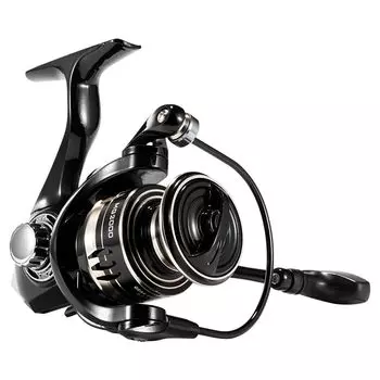 ROOBLINOS MG 2000-7000 Professional Spinning Fishing Reel Lightweight Black Metal Body Smooth Drag System Freshwater Reservoir Carp Fishing (MG3000)