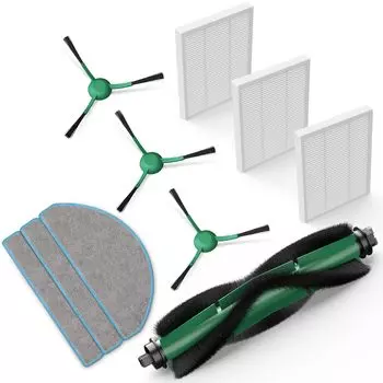 Roomba Combo Essential Robot Совместимый комплект расходных материалов Сменная щетка для фильтра Расходные материалы для iRobot Комплект запасных частей для робота-пылесоса 10