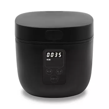 ROOMMATE Multifunctional Rice Cooker 4 Cups Gourmet Cooker Black RM-200H-BK