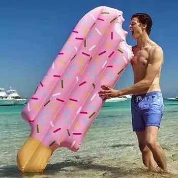 Rooxin Water Play Tube Bed Плавающий ряд Надувной матрас для плавания Кольцо для плавания для взрослых Поплавки для бассейна Летняя пляжная вечеринка Игрушки