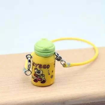 Ropa Labubu Doll Thermos Cup Model Mini Water Bottle Baby Bottle Pendant Accessories Doll Clothes Outfit Decoration NO DOLL