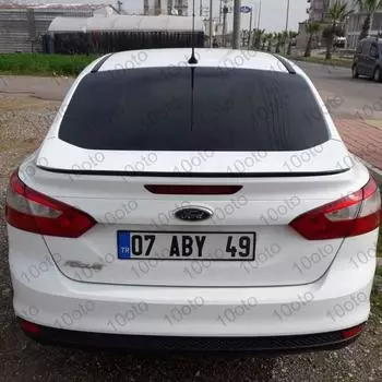 Рояльный черный Анатомический универсальный спойлер Эластичная планка багажника