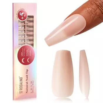 ROSALIND 200 шт. полигель для ногтей, быстрое создание модели, типсы, акриловые накладные ногти с полным покрытием, для удлинения пальцев, дизайн ногтей