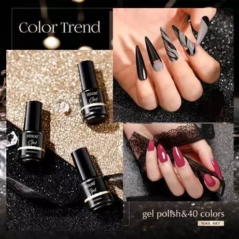 ROSALIND 80 цветов Яркий гель-лак для ногтей Soak Off Полуперманентный маникюр Гель-лак для дизайна ногтей